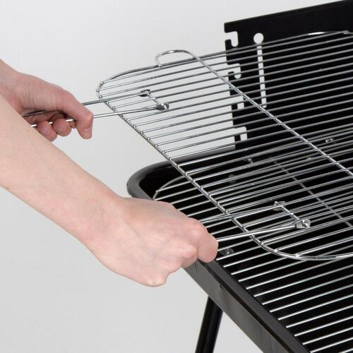 Havegrill Transportabel Aktive Rustfrit stål Stål 55 x 82 x 43 cm