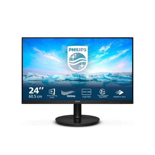Skærm Philips 241V8LAB/00 Full HD 23,8" 100 Hz