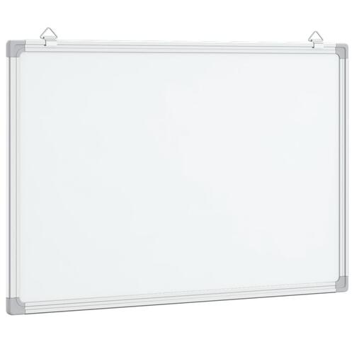 Magnetisk whiteboard 80x60x1,7 cm aluminium