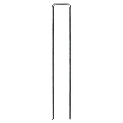 Jordpløkker 25 stk. U-facon 20x4 cm galvaniseret stål