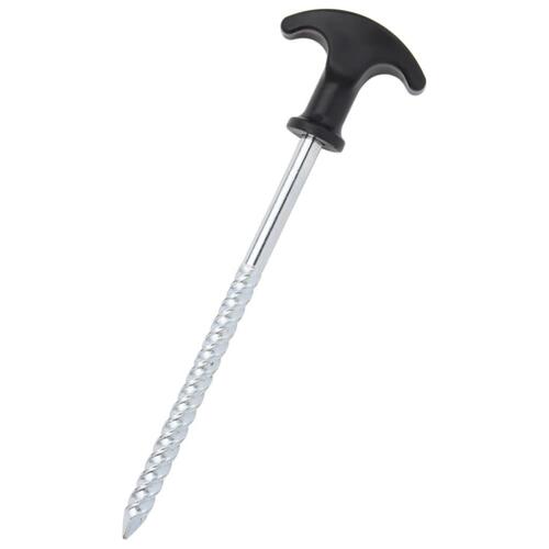 Teltpløkker 24 stk. 17 cm Ø7 mm galvaniseret stål