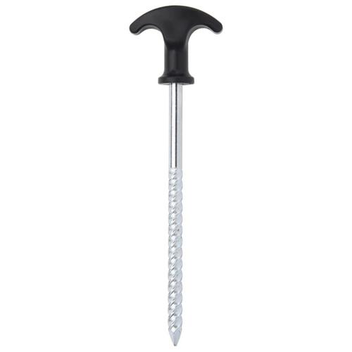 Teltpløkker 24 stk. 17 cm Ø7 mm galvaniseret stål