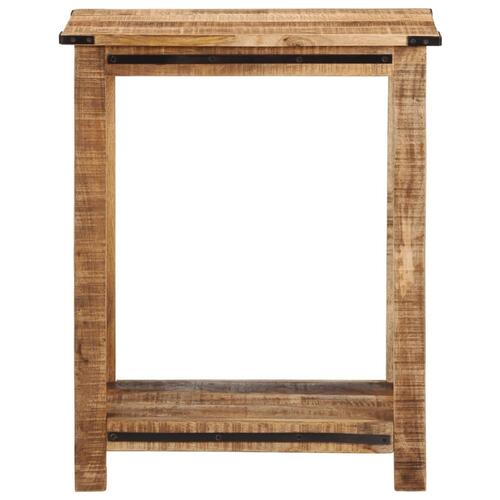 Konsolbord 60x35x75 cm massivt mangotræ