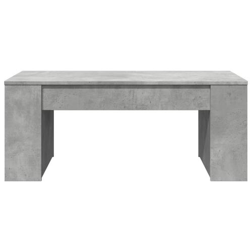 Sofabord 102x55x42 cm konstrueret træ betongrå