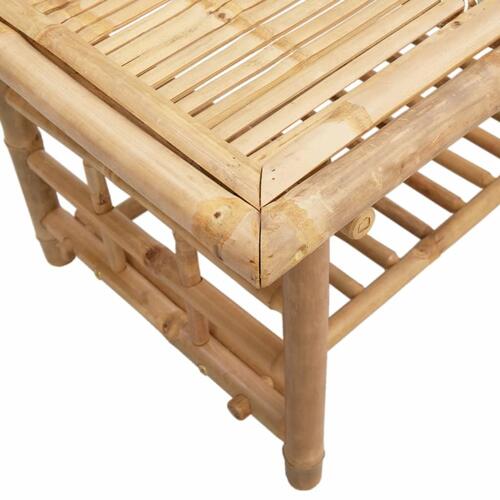 Sofabord 110x55x45 cm bambus