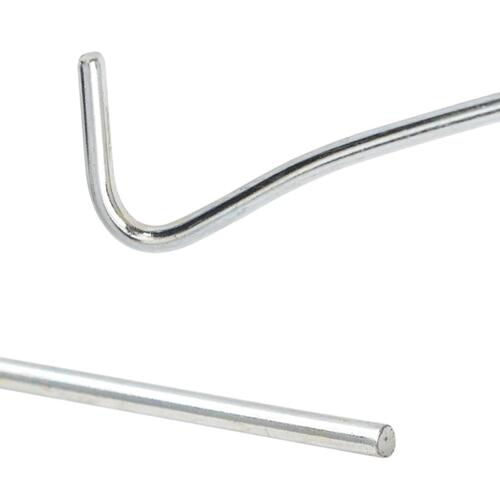Teltpløkker 50 stk. 30 cm Ø7 mm galvaniseret stål