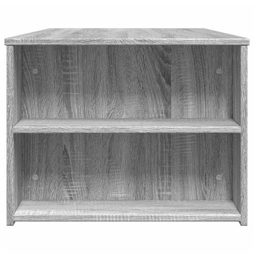Sofabord 102x55x42 cm konstrueret træ grå sonoma-eg