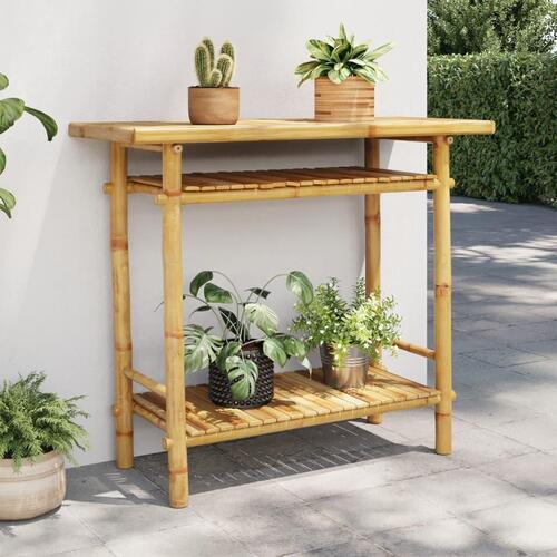 Konsolbord 90x37x75 cm bambus