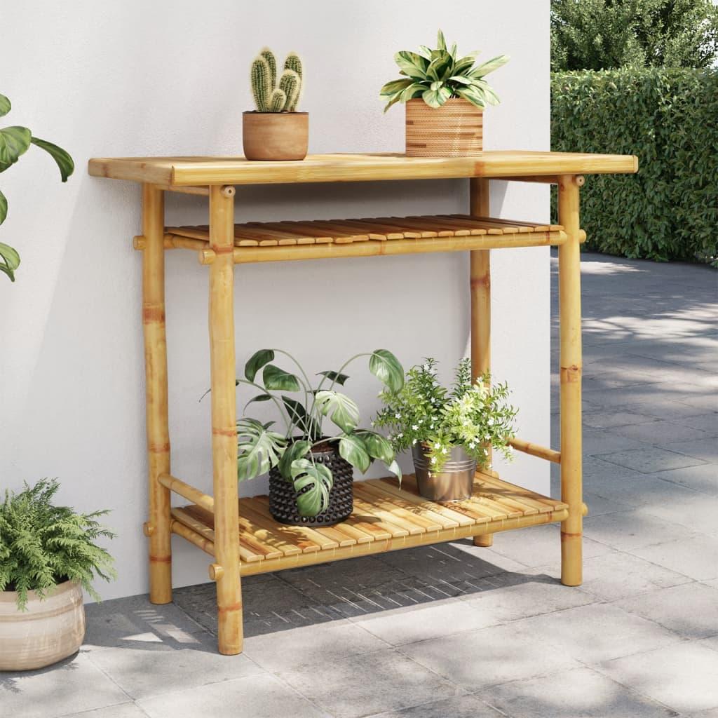Konsolbord 90x37x75 cm bambus