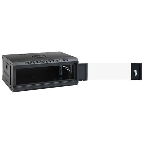 Væghængt netværksskab 53x40x21 cm 4U IP20 19"