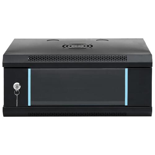 Væghængt netværksskab 53x40x21 cm 4U IP20 19"