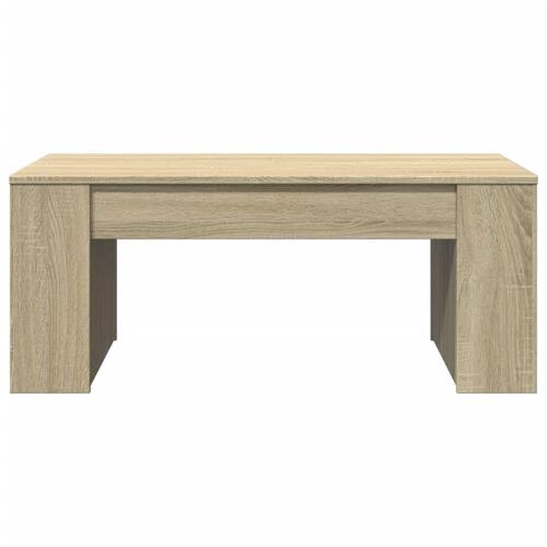 Sofabord 102x55x42 cm konstrueret træ sonoma-eg