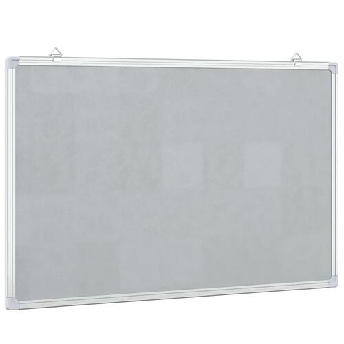 Magnetisk whiteboard 100x60x1,7 cm aluminium