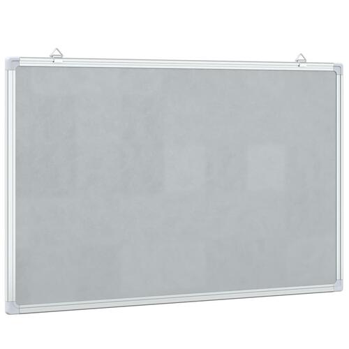 Magnetisk whiteboard 80x50x1,7 cm aluminium