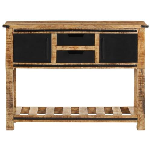 Konsolbord 100x35x75 cm massivt mangotræ