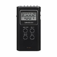 Radio Sangean DT120B NEGRO Sort