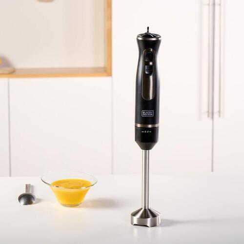 Håndblender Black & Decker ES9160100B Sort Grå 800 W