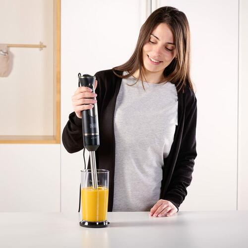 Håndblender Black & Decker ES9160100B Sort Grå 800 W