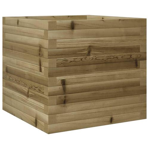 Plantekasse 50x50x46 cm imprægneret fyrretræ