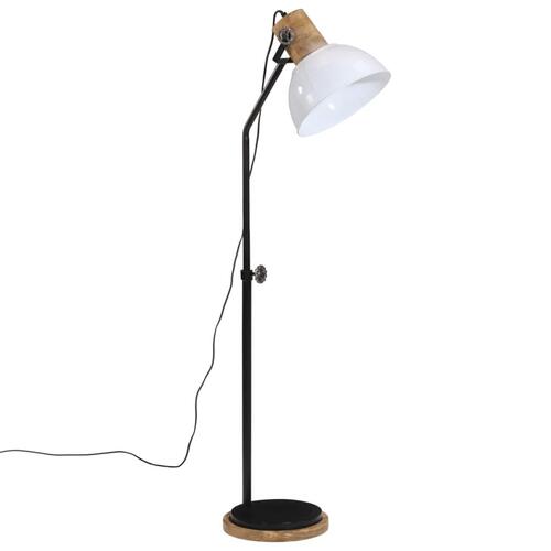 Gulvlampe 30x30x100-150 cm 25 W E27 hvid