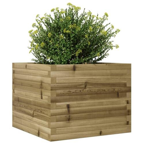 Plantekasse 60x60x46 cm imprægneret fyrretræ