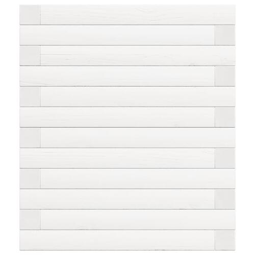 Plantekasse 90x40x46 cm massivt fyrretræ hvid