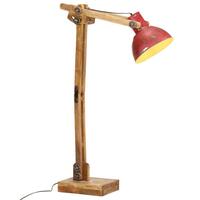 Gulvlampe 25 W 33x25x130-150 cm E27 rustik rød