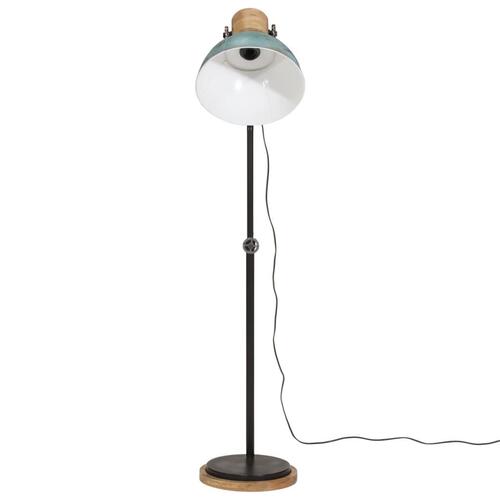 Gulvlampe 25 W 30x30x100-150 cm E27 rustik blå