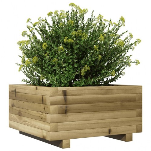 Plantekasse 50x50x26,5 cm imprægneret fyrretræ