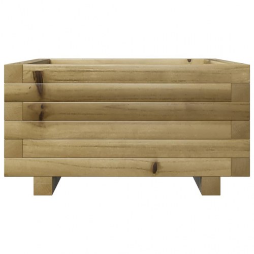 Plantekasse 50x50x26,5 cm imprægneret fyrretræ