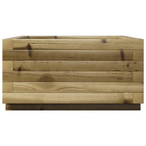 Plantekasse 50x50x26,5 cm imprægneret fyrretræ