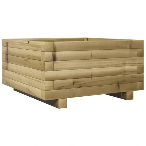Plantekasse 50x50x26,5 cm imprægneret fyrretræ