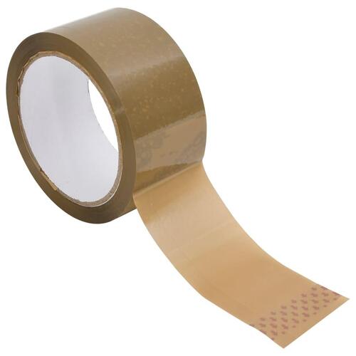 Pakketape 12 stk. 48 mm x 66 m brun