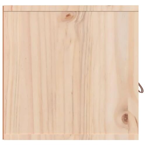 Vægskab 80x30x30 cm massivt fyrretræ
