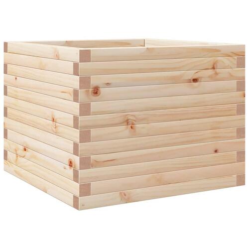 Plantekasse 60x60x46 cm massivt fyrretræ