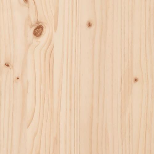 Plantekasse 60x60x46 cm massivt fyrretræ