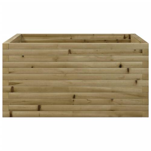 Plantekasse 90x90x46 cm imprægneret fyrretræ