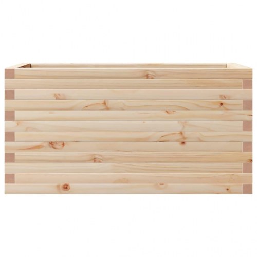 Plantekasse 90x40x46 cm massivt fyrretræ