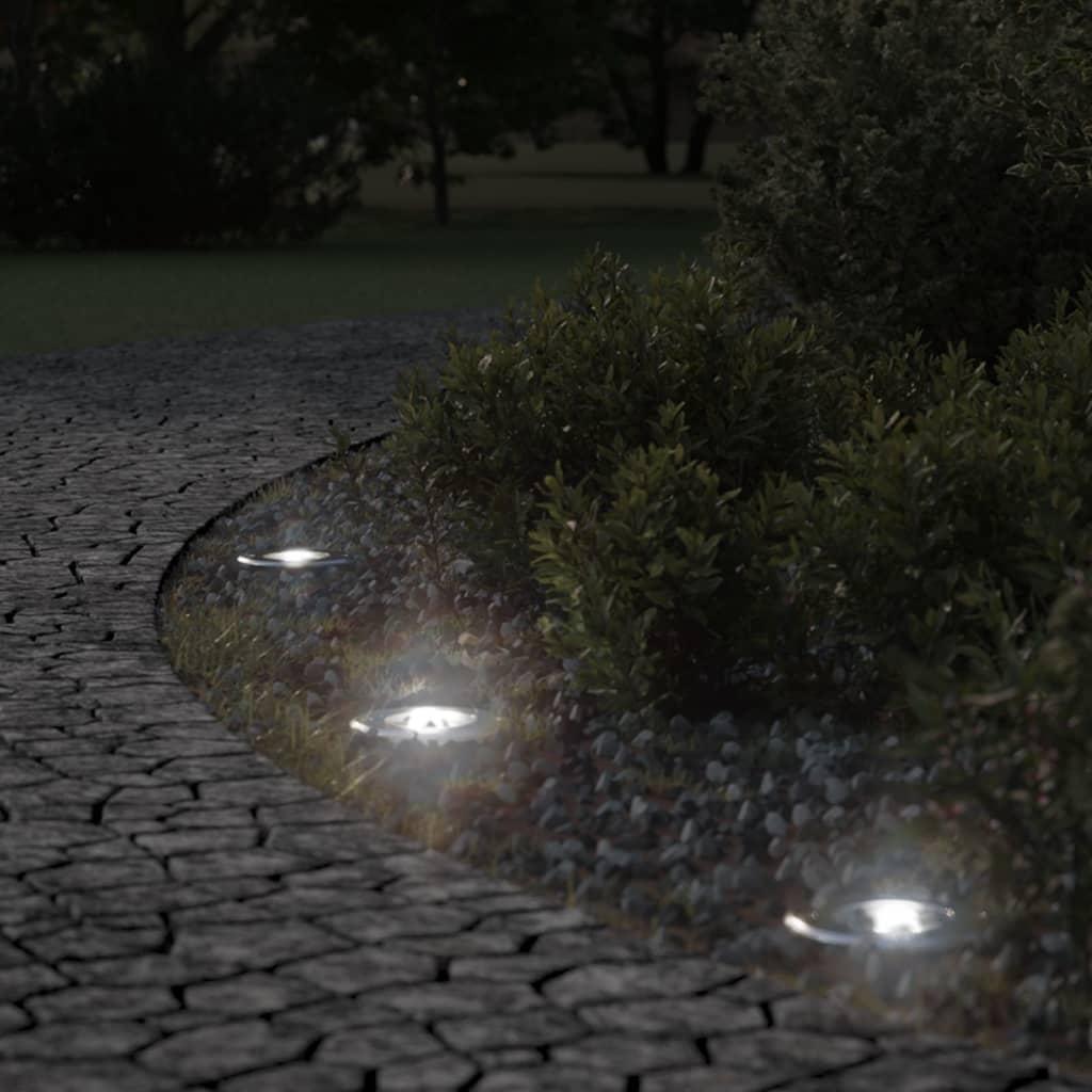 Nedgravningsspot 10,5x10,5 cm rund trykstøbt aluminium sort