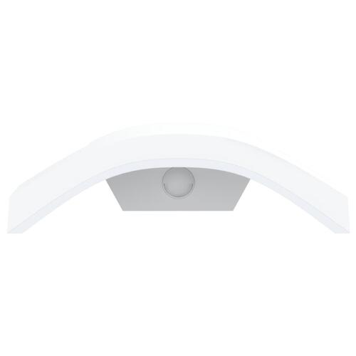 Udendørs LED-væglampe med sensor trykstøbt aluminium hvid