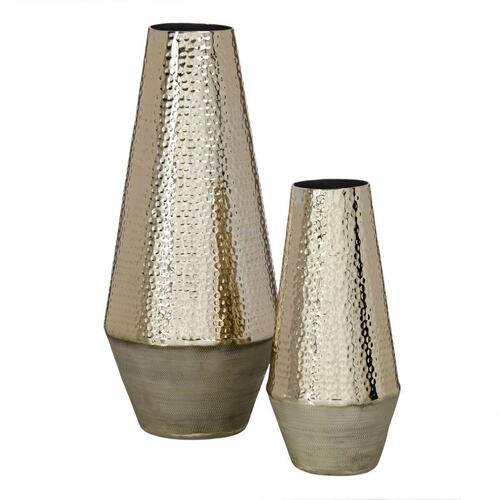 Vase Gylden Aluminium 14 x 14 x 31 cm