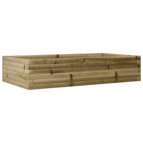 Plantekasse 110x60x23 cm imprægneret fyrretræ