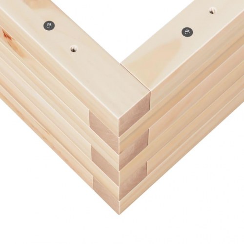Plantekasse 110x60x23 cm massivt fyrretræ