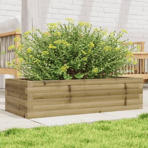 Plantekasse 90x40x23 cm imprægneret fyrretræ