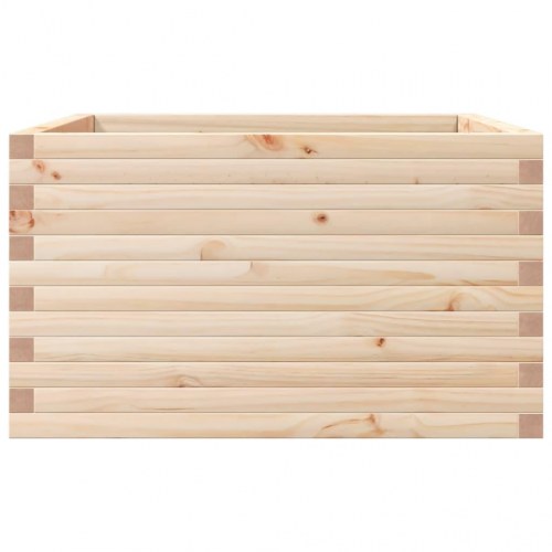 Plantekasse 80x80x45,5 cm massivt fyrretræ
