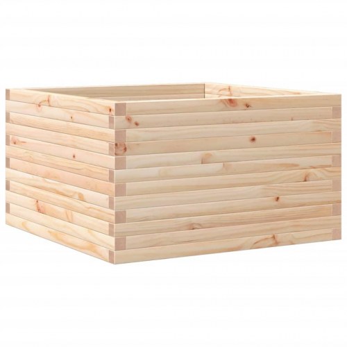 Plantekasse 80x80x45,5 cm massivt fyrretræ