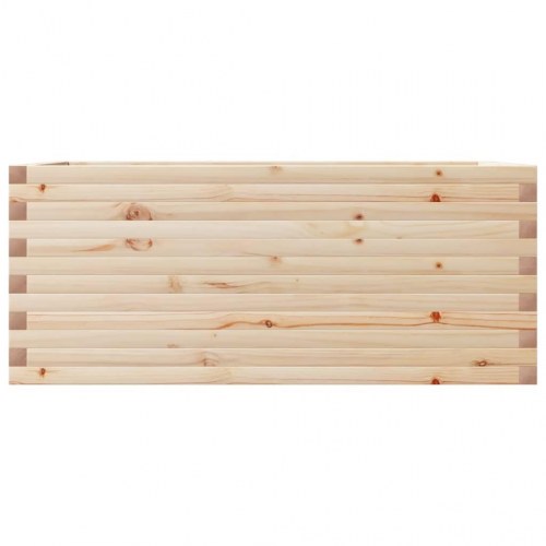 Plantekasse 110x60x45,5 cm massivt fyrretræ