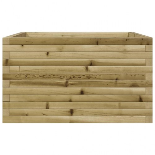 Plantekasse 80x80x45,5 cm imprægneret fyrretræ