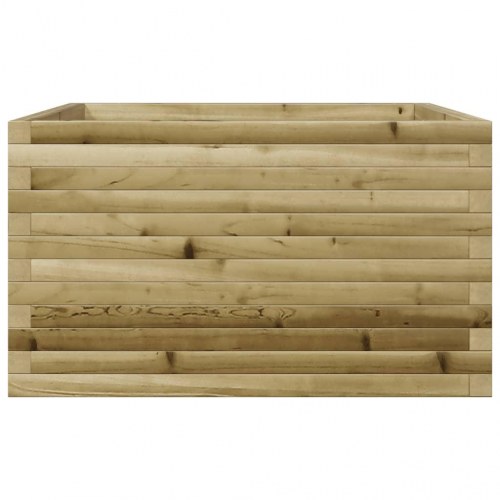 Plantekasse 80x80x45,5 cm imprægneret fyrretræ