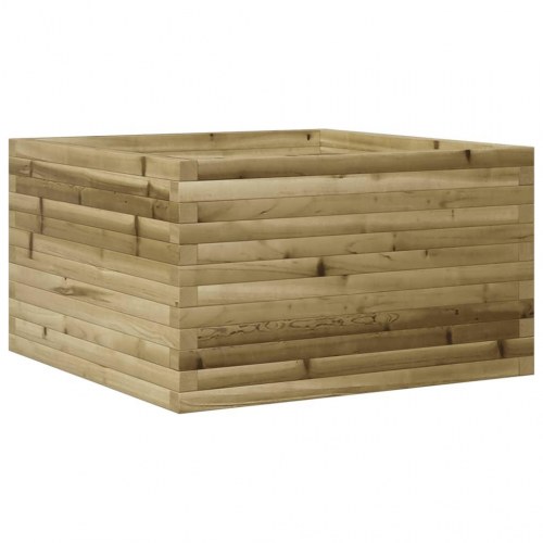 Plantekasse 80x80x45,5 cm imprægneret fyrretræ